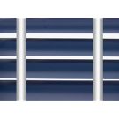 50 mm Alu. persienne - Farve 2251 - Med grå brede stigebånd