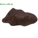 Ægte Australsk lammeskind - Brun