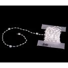 Bundkæde til 63 mm lamelgardin - Hvid