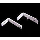 Vinkelbeslag til 89 mm lamelgardin - 7 cm.