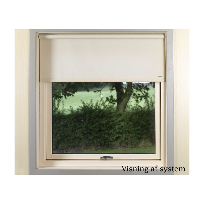 Mørklægningsgardin med fjeder