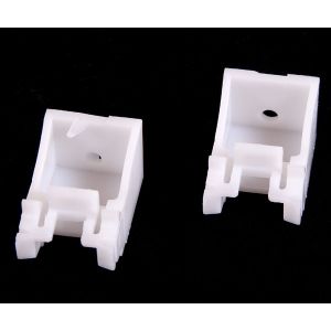 Loft- & vægbeslag til foldegardiner med snortræk