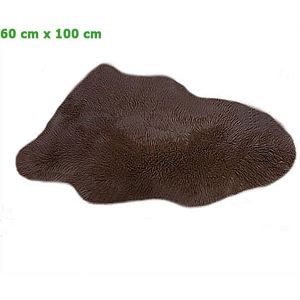 Ægte Australsk lammeskind - Brun