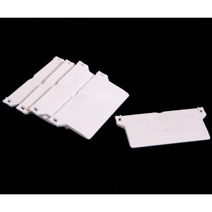 Bundvægte til 89 mm lamelgardin - Hvid