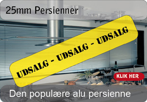 25mm alu persienner 25mm alu persienner