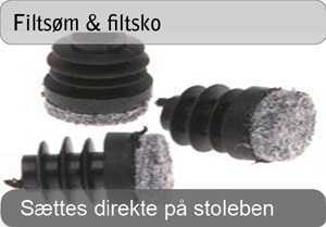 Filts&oslash;m og filtsko