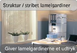 Lamelgardiner med struktur