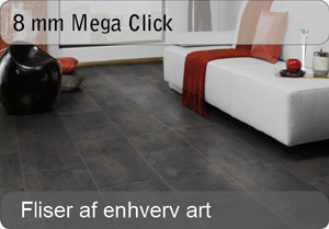 8 mm Mega laminatfliser