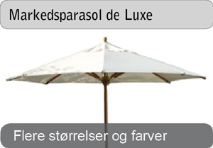 Markedsparasol de Luxe Markedsparasol de Luxe