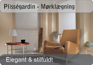 M&oslash;rkl&aelig;gnings plissegardiner