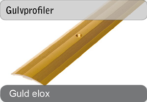Overgangsprofil - Guld elox