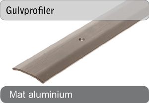 Overgangsprofil - Mat alu