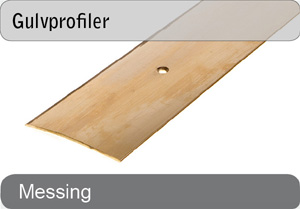 Overgangsprofil - Messing