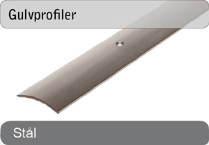 Overgangsprofil - St&aring;l