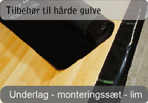 Tilbeh&oslash;r til h&aring;rdegulve
