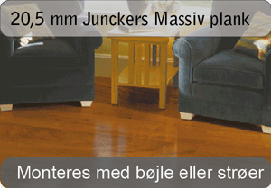 20,5mm JUNCKERS massive planker