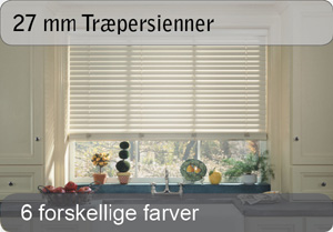 27mm Træpersienner - Standardmål 27mm træpersienner - Standardmål