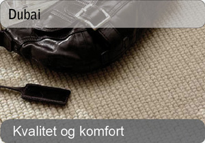 Dubai - uldt&aelig;ppe